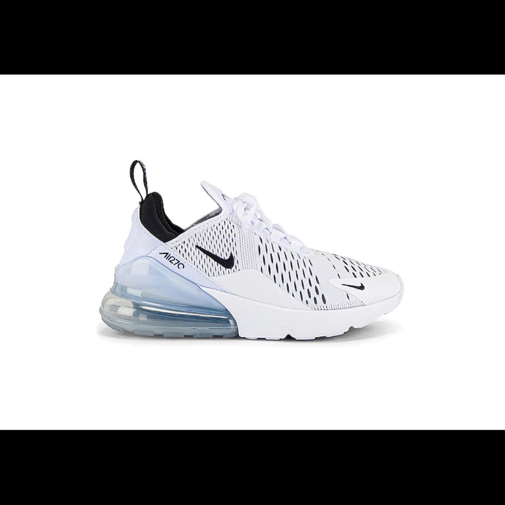 Nike Air Max 270 Sneaker in White & Black